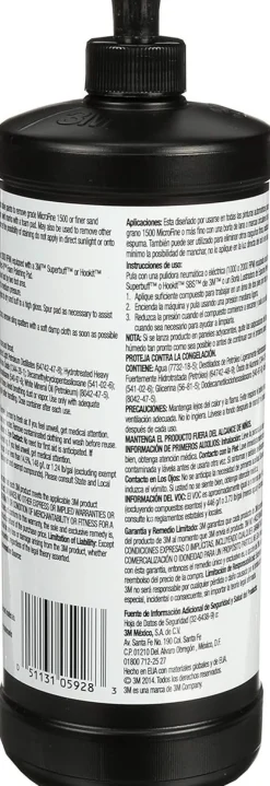 3M 1 quart Finesse-It II Machine Polish (05928)