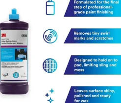 3M 1 Quart Perfect-It EX Ultrafine Machine Polish (6068)