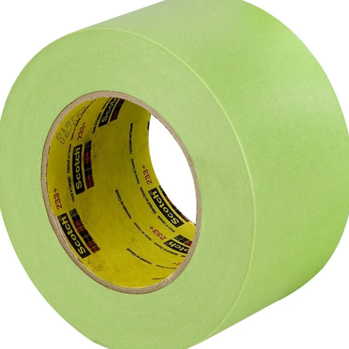 3M 26341 Scotch Performance Masking Tape 233+, 72 mm x 55 m, Green