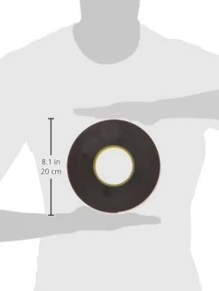 3M 7/8" X 20 Yard Automotive Acrylic Plus Attachment Tape (06383)