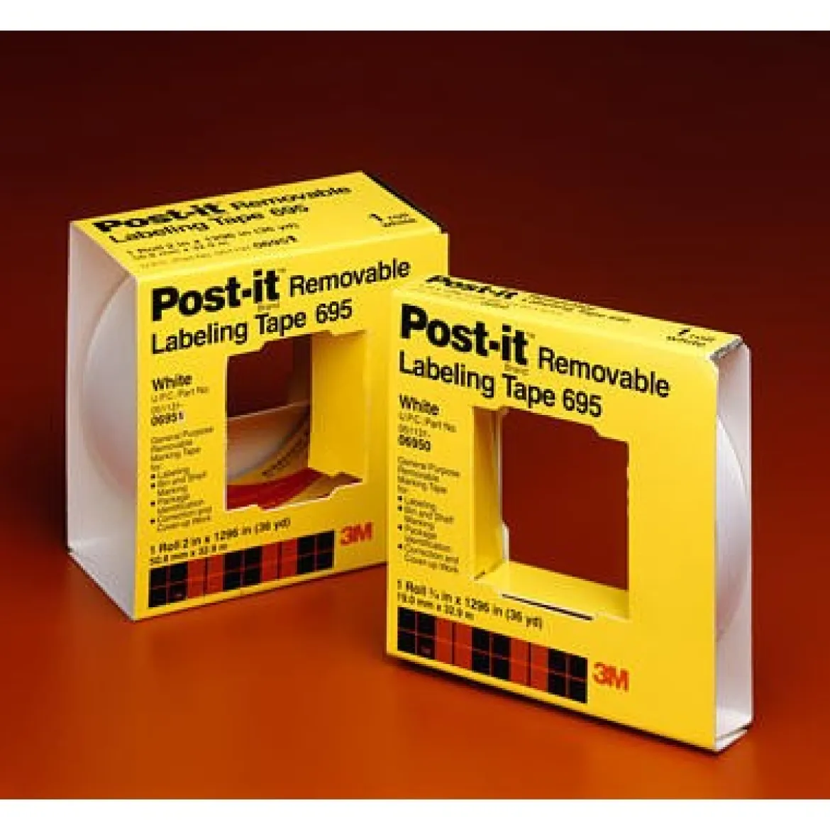 3M 2" x 36 Yard Post-it Removable Labeling Tape 695 (06951)