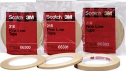 3M 1/16" X 60 Yards Green Scotch Fine Line Tape 218 (6306)