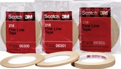 3M 1/8" x 60 Yards Green Scotch Fine Line Tape 218 (6300)