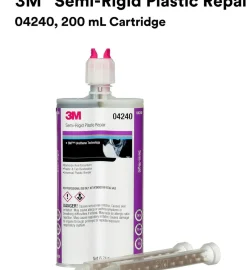 3M 200mL Semi-Rigid Plastic Repair (4240)