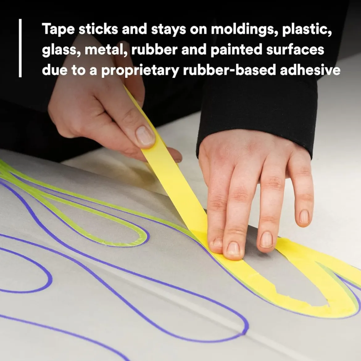 3M 18mm X 55m Automotive Refinish Masking Tape 388N (6652)