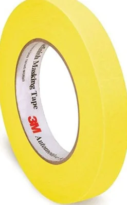 3M 18mm X 55m Automotive Refinish Masking Tape 388N (6652)