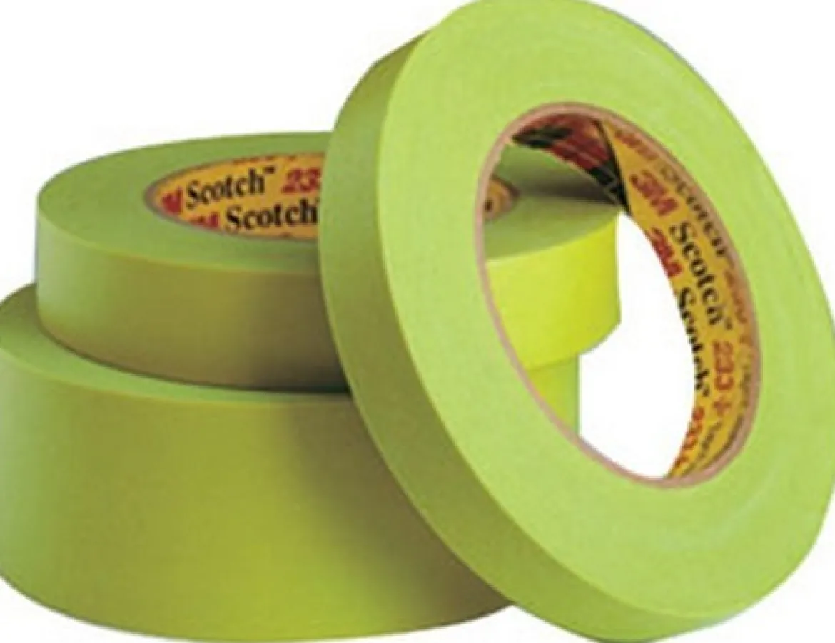 3M 12mm X 55m Green 233+ Scotch Performance Masking Tape (26332)