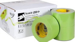 3M 72MM X 55M 233+Grit Green Scotch Performance Masking Tape (26341)