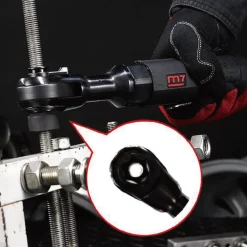 M7 Thru-Hole 1/2" Drive 100 Ft Lb Air Ratchet Kit (NE-0413S)