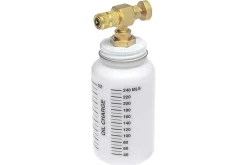 Mahle ArcticPRO Oil Charge Bottle 1/4 Ffl 90 Degree (360 82929 00)