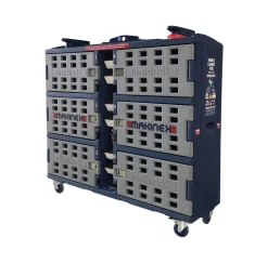 Makinex Mobile Charging Pod 6 door (MCP-6-SS-US)