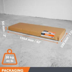 Martins Industries Wall-mount Tire Rack 500 lb Capacity (MWM-80)