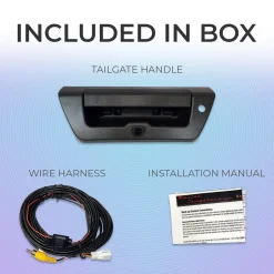 Master Tailgaters Ford F150 (2015-2017) Black Replacement Tailgate Handle with Backup Camera (MT-F15015B)