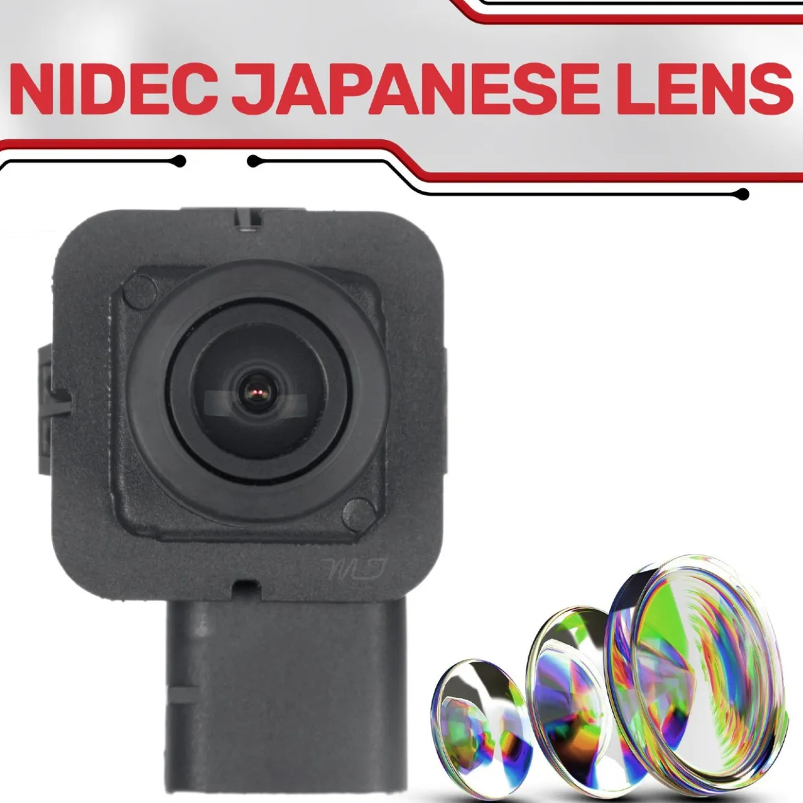 Master Tailgaters Ford Transit Passenger Van (2018-2019), Transit Cargo Van (2018-2019) OEM Replacement Backup Camera OE Part # JK4Z-19G490-G, JK4Z-19G490-B (MC-FT18OE)