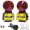 Master Tailgaters Wireless Trailer Tow Lights - Magnetic Mount - 65 Feet Range - 7 Pin Flat Connection (MT-WT07)