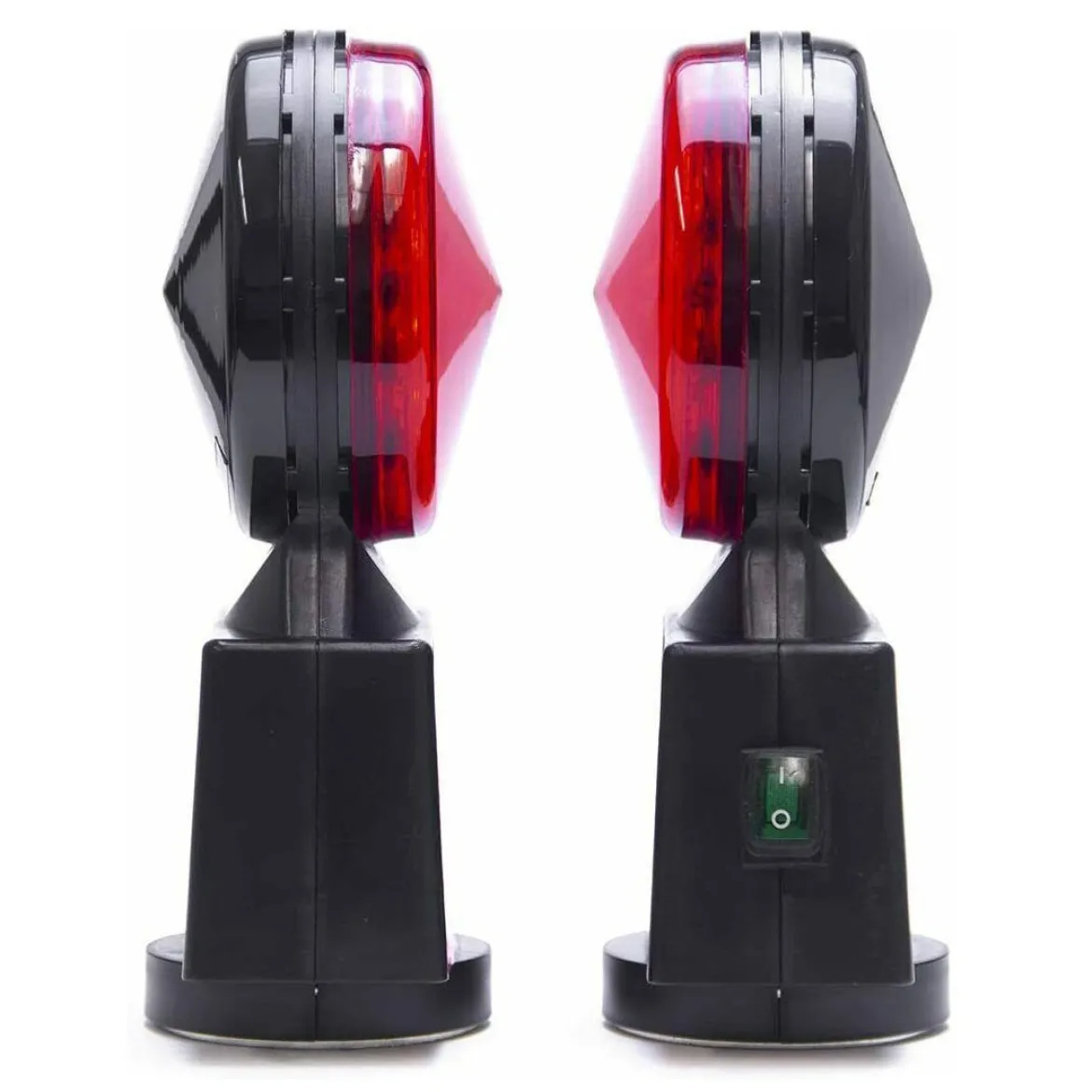 Master Tailgaters Wireless Trailer Tow Lights - Magnetic Mount - 65 Feet Range - 7 Pin Flat Connection (MT-WT07)