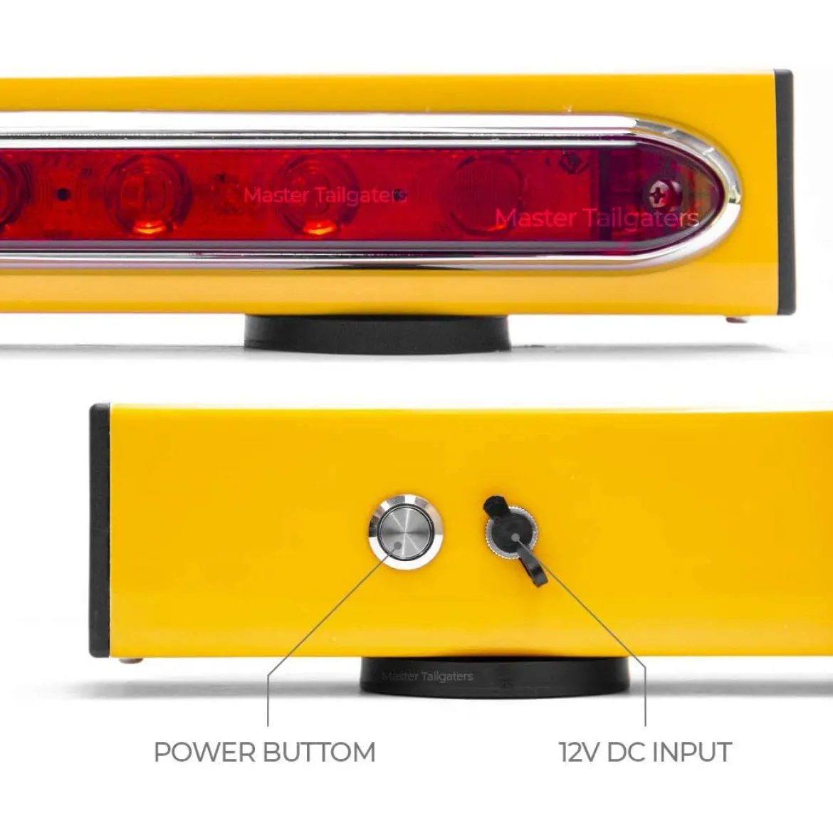 Master Tailgaters Wireless Trailer Tow Light Bar 19"- Magnetic Mount - Ultra Bright LED with 4 Pin Round Hitch Transmitter (MT-WTL04)
