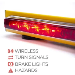 Master Tailgaters Wireless Trailer Tow Light Bar 19