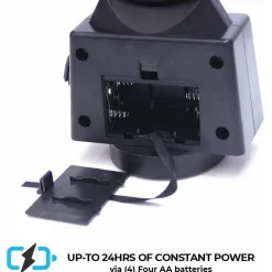 Master Tailgaters Wireless Trailer Tow Lights - Magnetic Mount - 65 Feet Range - 4 Pin Flat Blade Connection (MT-WT02)