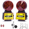 Master Tailgaters Wireless Trailer Tow Lights - Magnetic Mount - 65 Feet Range - 4 Pin Round Connection (MT-WT06)