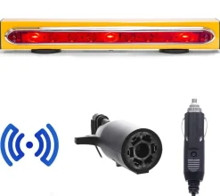 Master Tailgaters Wireless Trailer Tow Light Bar 19"- Magnetic Mount - Ultra Bright LED with 7 Pin RV Blade Hitch Transmitter (MT-WTL05)