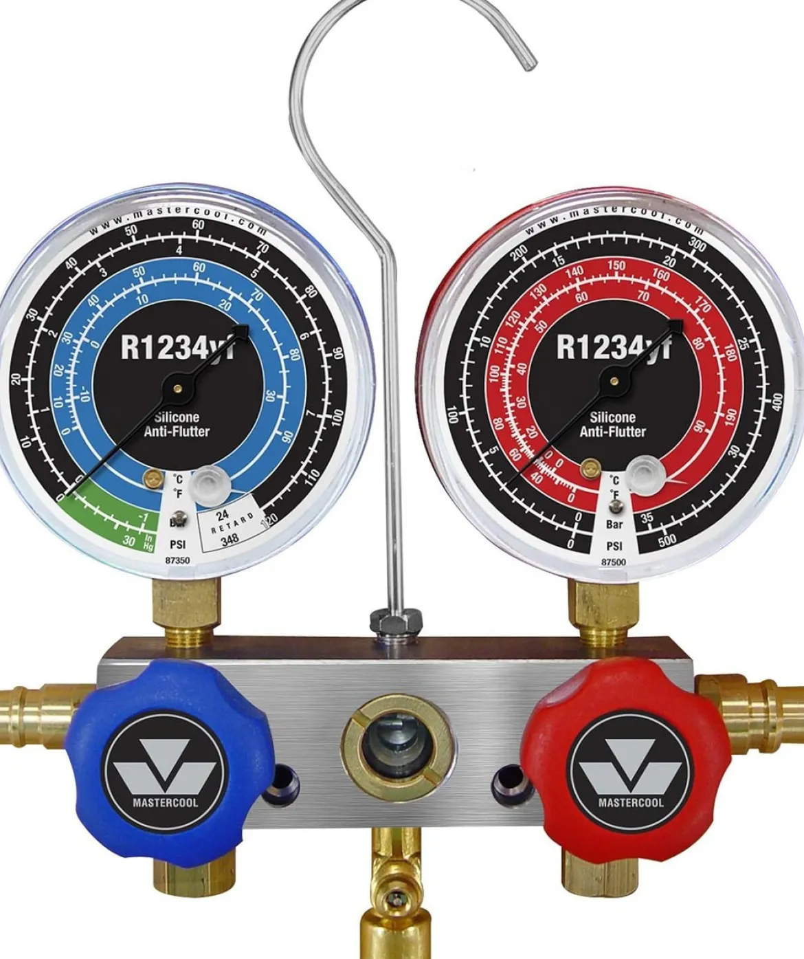 Mastercool 83272 R1234yf Aluminum Manifold Gauge Set
