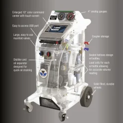 Mastercool Automatic R134A & Hybrid R/R/R Machine (COMMANDER3100)