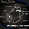 Mastercool Black Series 6 CFM Vacuum Pump Two Stage (90066-2V-110-BL)