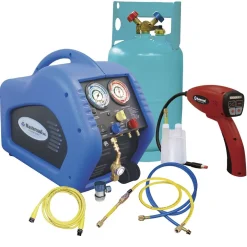 Mastercool 69100-55R Complete Refrigerant Recovery System with 55100-R Leak Detector