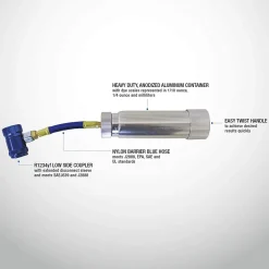 Mastercool 53123-YF Refillable R1234yf Dye/ Oil Injector