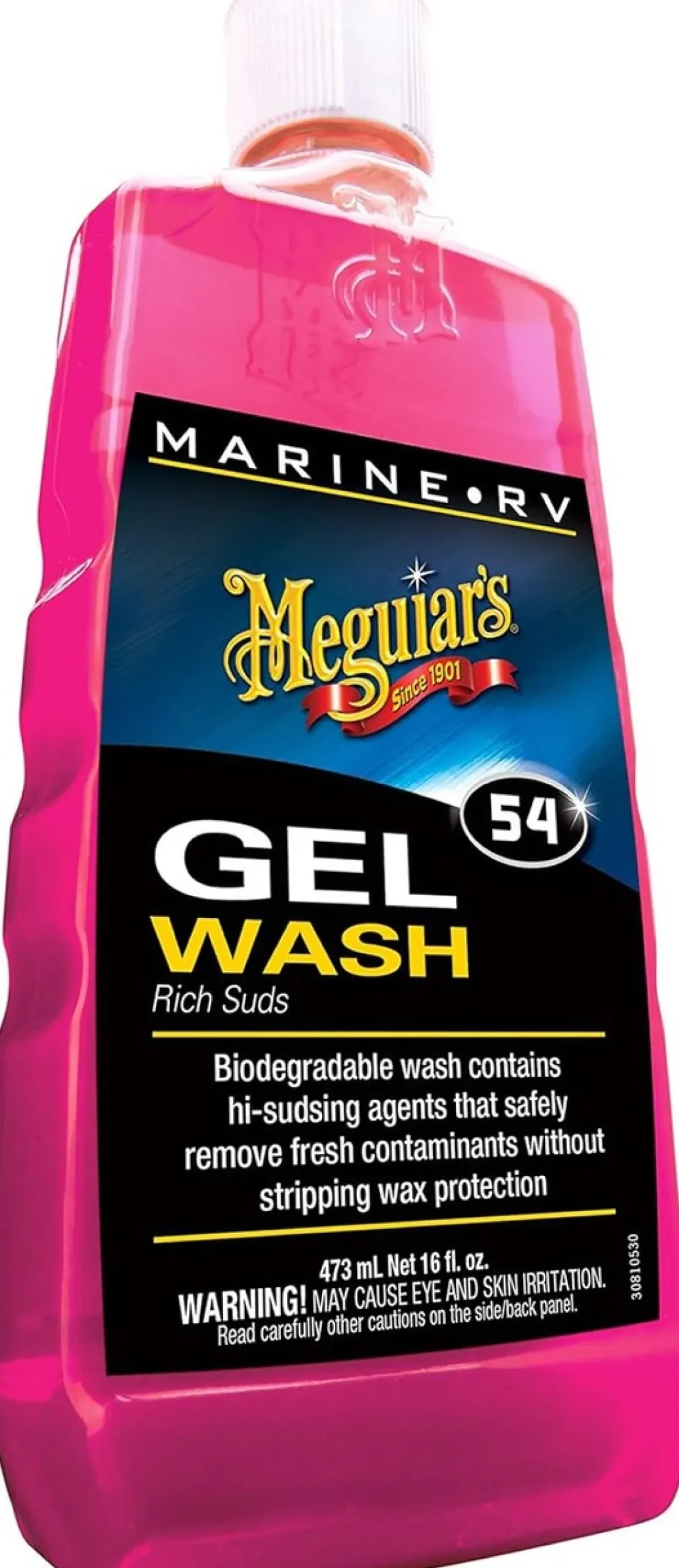 Meguiar's Boat Wash Gel 16 Oz for Marine Surfaces (M5416)