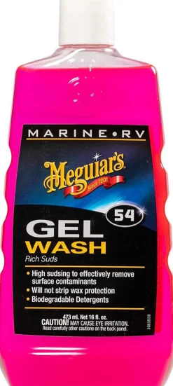Meguiar's Boat Wash Gel 16 Oz for Marine Surfaces (M5416)