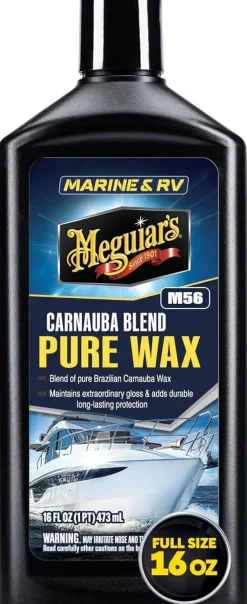 Meguiar's Boat/RV Pure Wax Carnauba Blend 16 Oz (M5616)