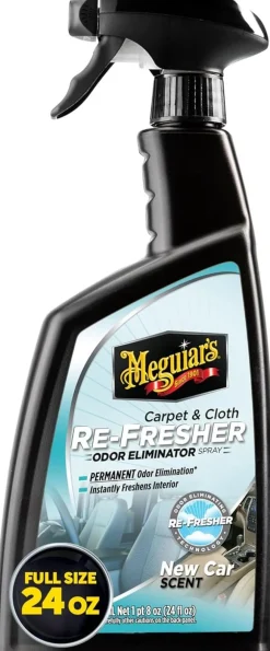 Meguiar's Carpet & Cloth Re-Fresher Odor Eliminator 24 Oz (G180724)