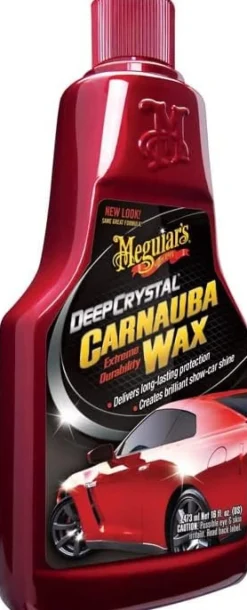 Meguiar's Deep Crystal Carnauba Liquid Wax 16 Oz (A2216)