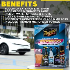 Meguiar's Drive Thru Car Wash Express Touch-Up Kit Car Detailing (G55254)