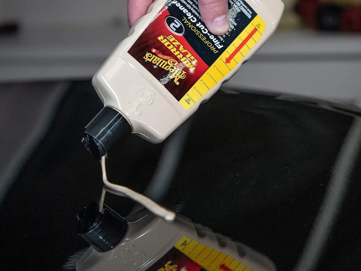 Meguiar's Fine Cut Cleaner Liquid 16 Oz for Paint Correction (M0216)