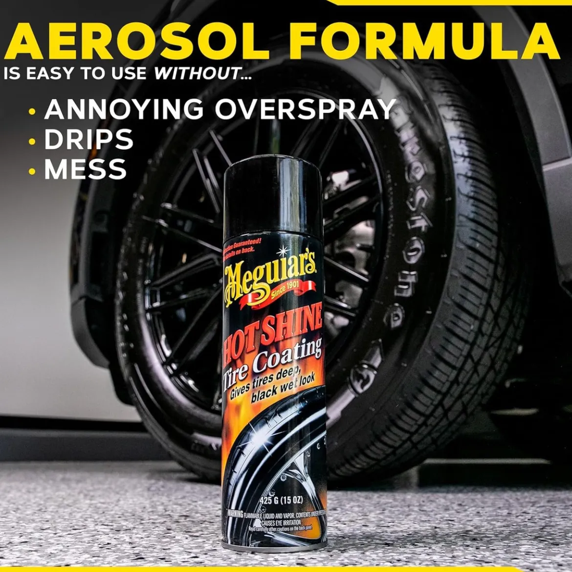 Meguiar's Hot Rims Mag & Aluminum Polish 8 Oz (G13815)