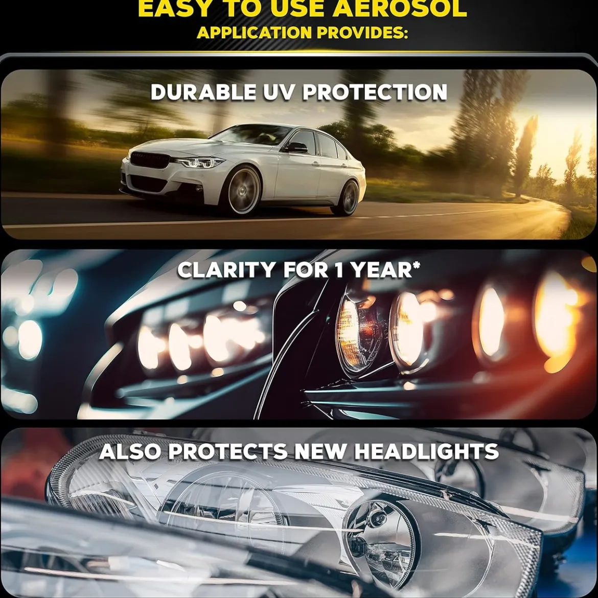 Meguiar's Keep Clear Headlight Repair Coating 4 Oz Spray (G17804)