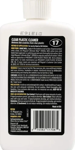 Meguiar's M1708 Plastic Cleaner (M1708)
