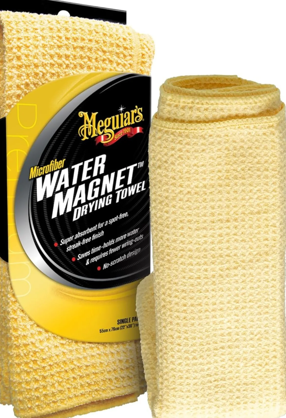 Meguiar's Microfiber Water Magnet Drying Towel 22" x 30" (X2000)