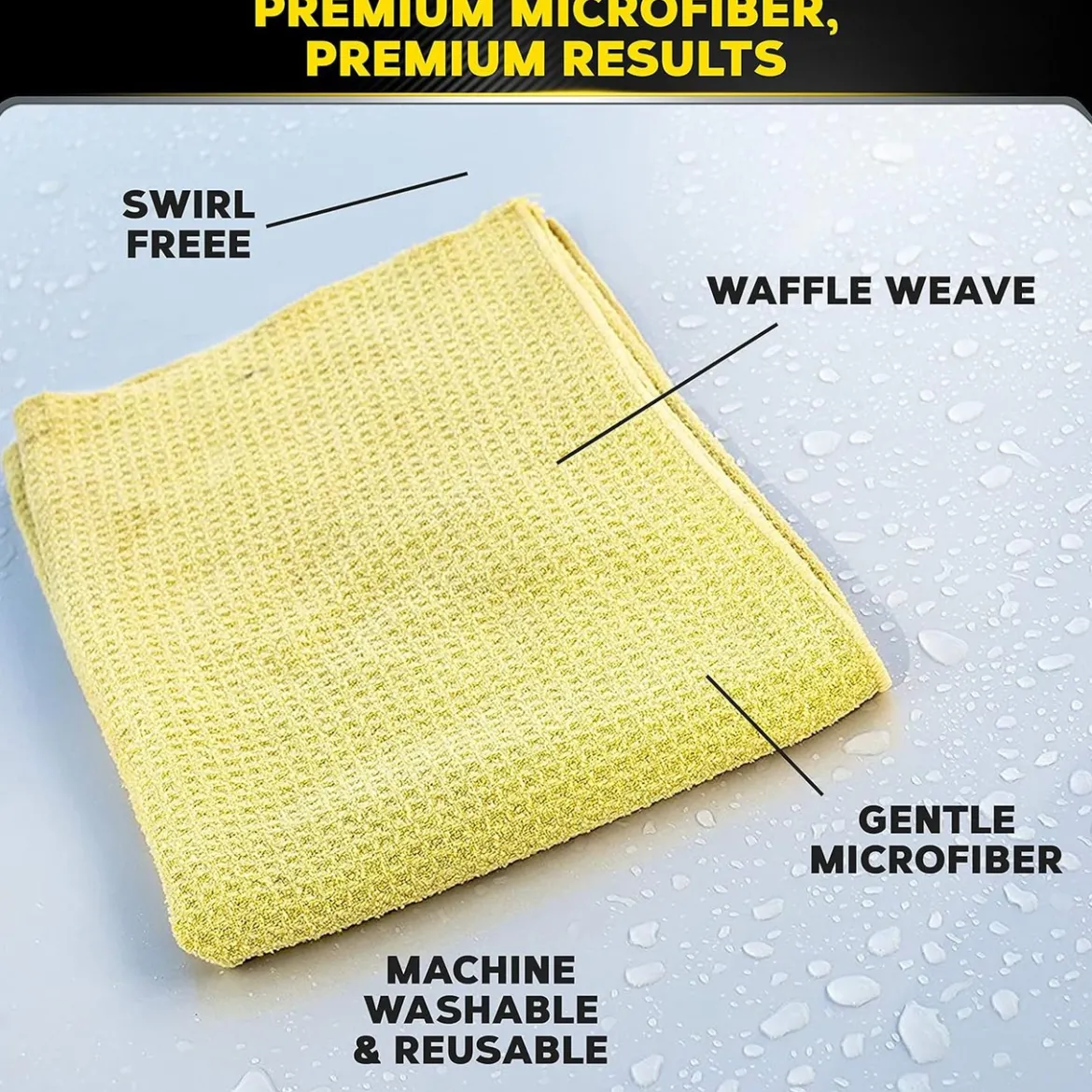 Meguiar's Microfiber Water Magnet Drying Towel 22" x 30" (X2000)