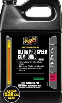 Meguiar's Mirror Glaze Ultra Pro Speed Compound 1 Gal (M11001)