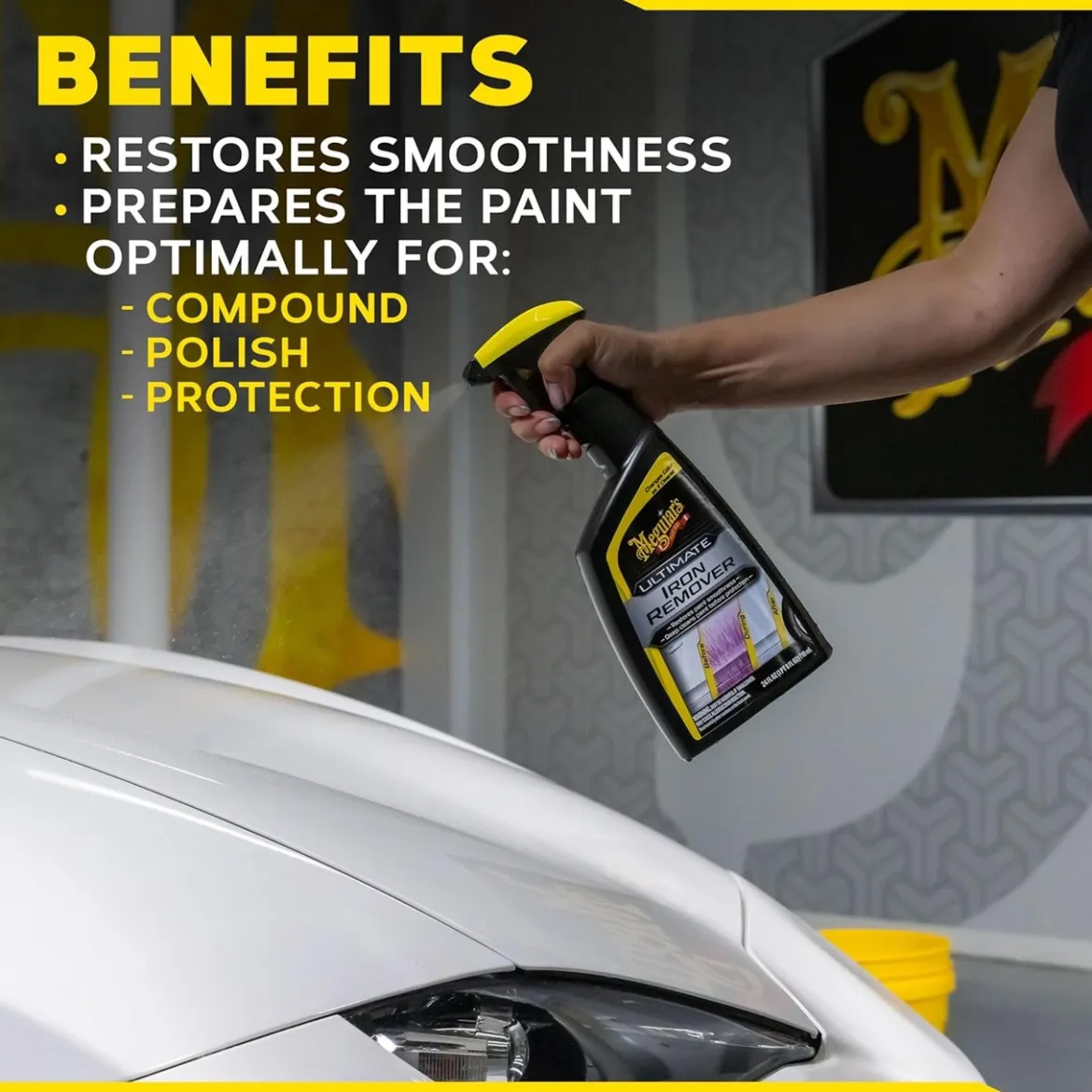 Meguiar's Ultimate Iron Remover 24 Oz (G250524)