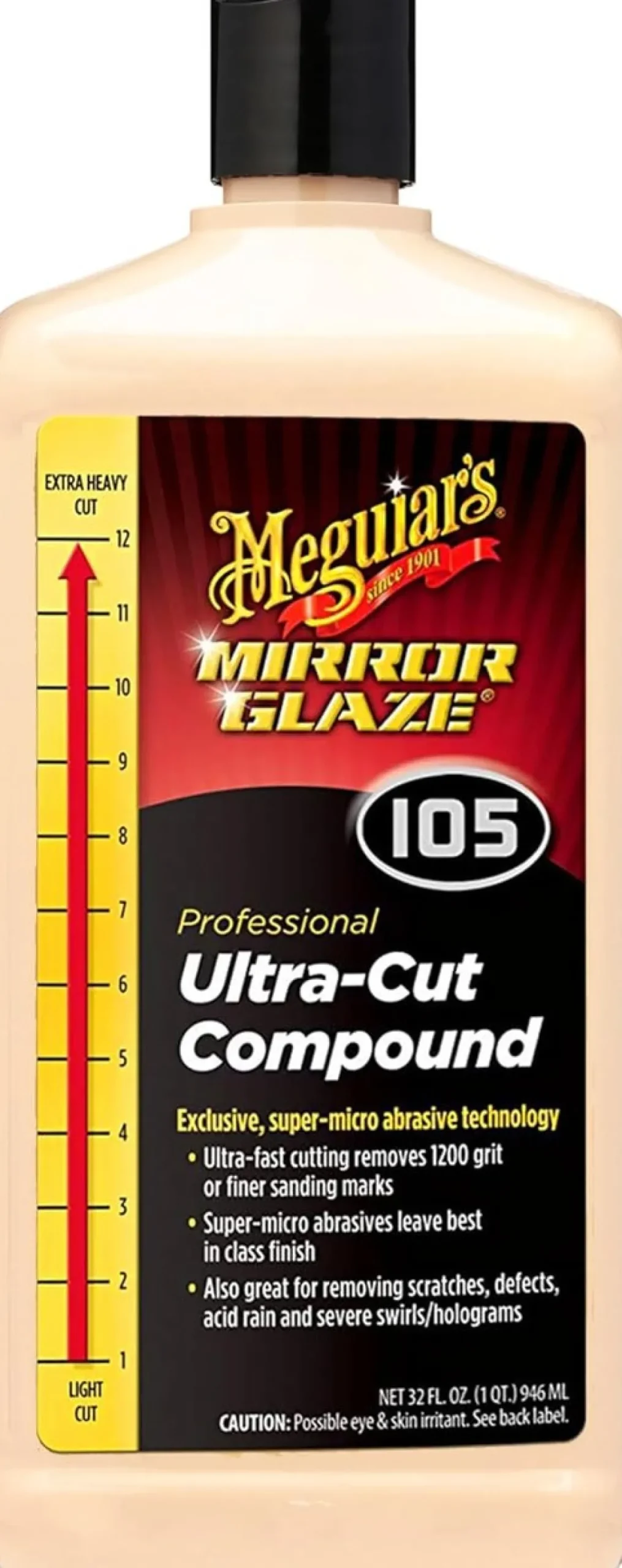 Meguiar's Ultra-Cut Compound 32 Oz Liquid Polish (M10532)
