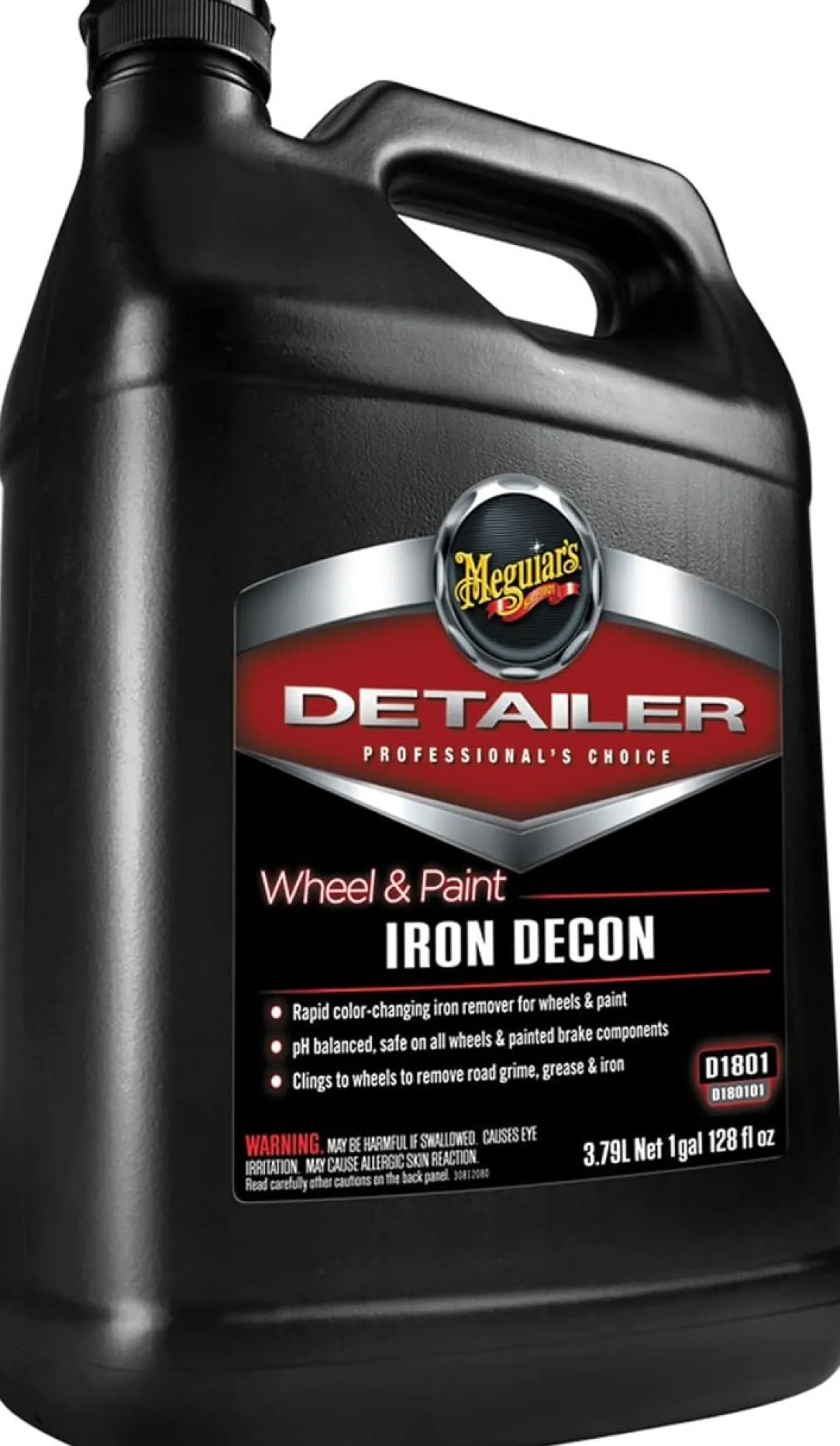 Meguiar's Wheel Paint Iron Decon Pro Strength Iron Remover 1 Gal (D180101)