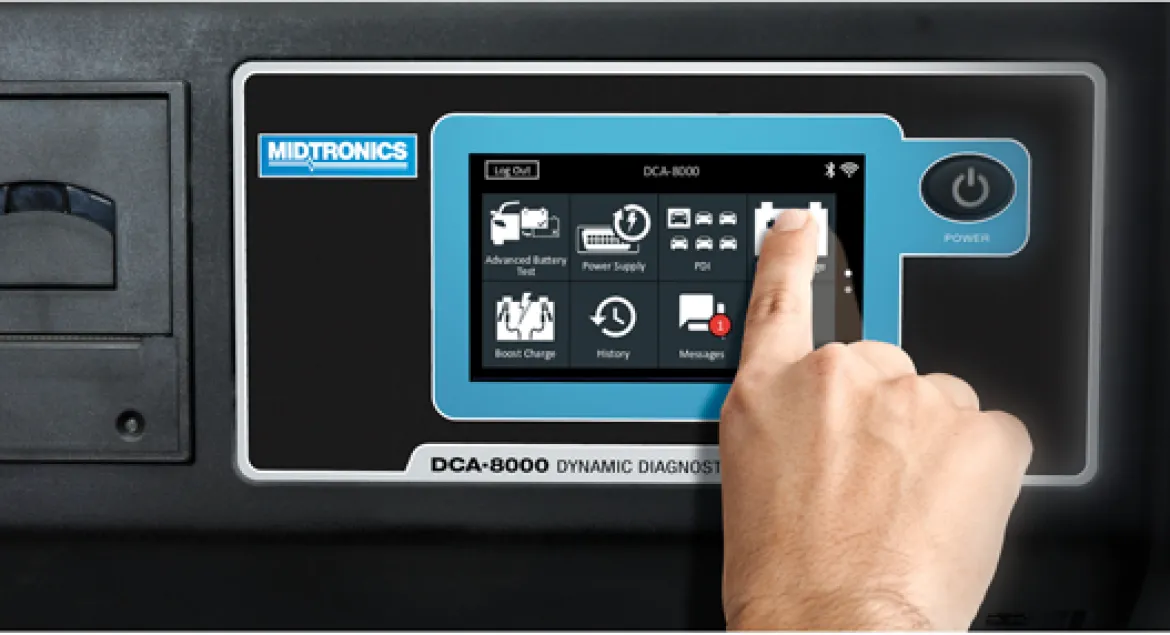 Midtronics Dynamic Diagnostic Charging System with Printer (DCA-8000P KIT)