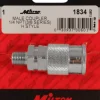 Milton 1834 1/4" MNPT H-Style Coupler