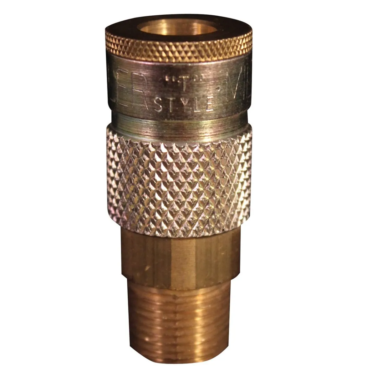 Milton 789 3/8" MNPT T Style Coupler