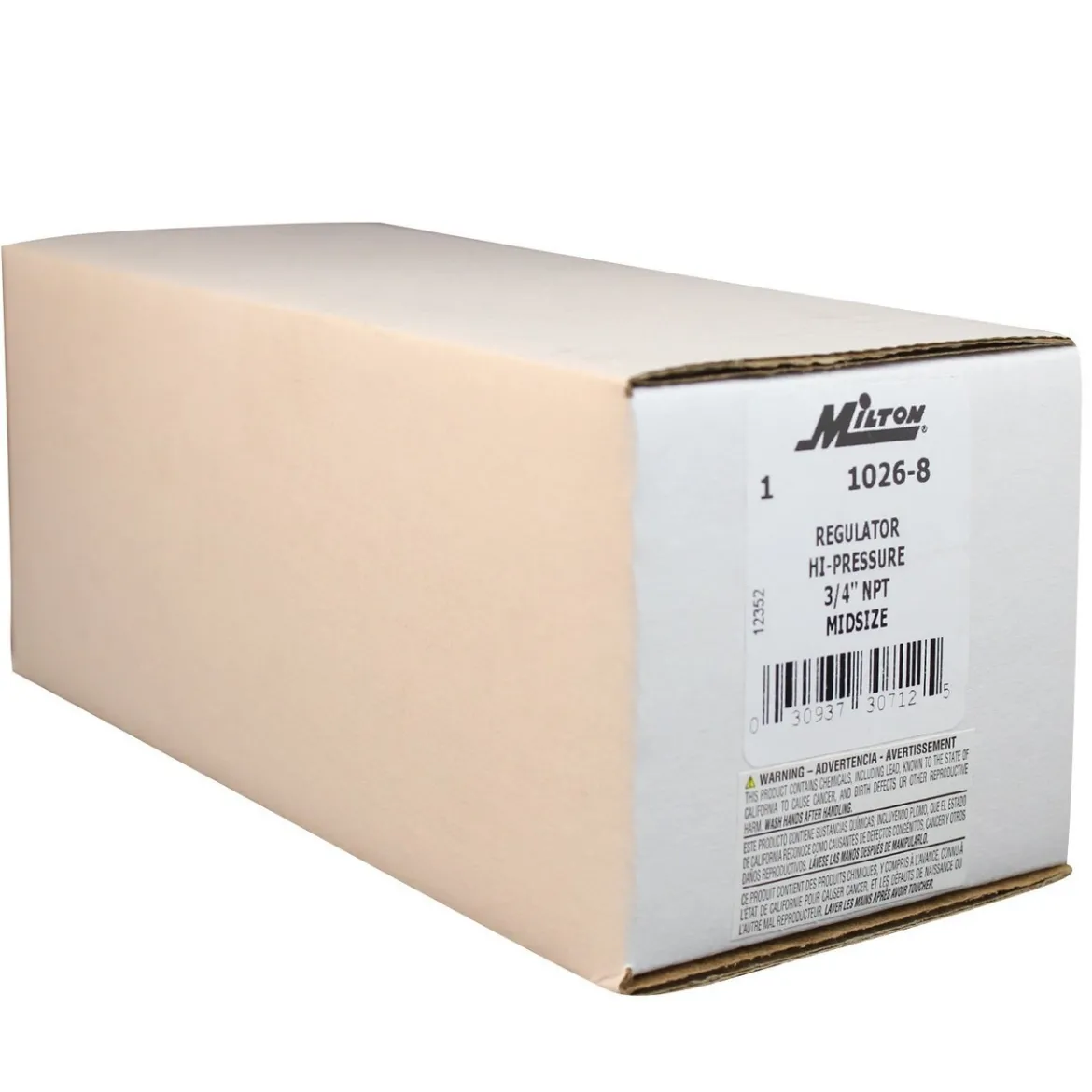 Milton 1026-8 3/4" NPT High Pressure FRL Regulator
